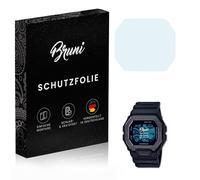 Bruni Screen Protector compatible with Casio GBX-100NS-1ER Protector Film, crystal clear Protective Film (2X)