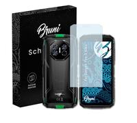 Bruni Screen Protector compatible with Doogee Fire 3 Ultra Protector Film, crystal clear Protective Film (2X)