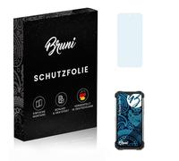 Bruni Screen Protector compatible with Doogee S88 Pro Protector Film, crystal clear Protective Film (2X)