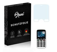 Bruni Screen Protector compatible with Doro 5860 Protector Film, crystal clear Protective Film (2X)