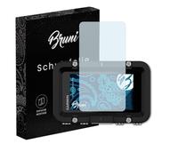 Bruni Screen Protector compatible with Garmin Descent X50i Protector Film, crystal clear Protective Film (2X)