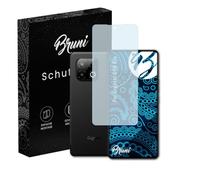 Bruni Screen Protector compatible with Gigaset GS6 Pro Protector Film, crystal clear Protective Film (2X)