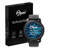 Bruni Screen Protector compatible with GolfBuddy aim W12 Protector Film, crystal clear Protective Film (2X)