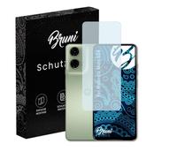 Bruni Screen Protector compatible with Motorola Moto G24 Protector Film, crystal clear Protective Film (2X)