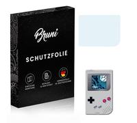 Bruni Screen Protector compatible with Nintendo Game Boy Protector Film, crystal clear Protective Film (2X)