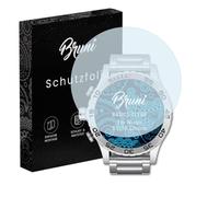 Bruni Screen Protector compatible with Nixon 51-30 Chrono Protector Film, crystal clear Protective Film (2X)