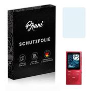 Bruni Screen Protector compatible with Sony Walkman NW-E393 / NW-E394 Protector Film, crystal clear Protective Film (2X)