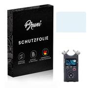 Bruni Screen Protector compatible with Tascam DR-40 Protector Film, crystal clear Protective Film (2X)