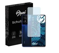 Bruni Screen Protector compatible with TCL 50 SE Protector Film, crystal clear Protective Film (2X)