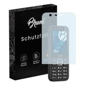 Bruni Screen Protector compatible with TTfone TT240 Protector Film, crystal clear Protective Film (2X)