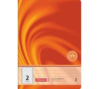 Brunnen 104440202 School Notebook A4 Vivendi (32 Sheets Lined, Type 2 Ruling Class 2)
