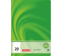 Brunnen 104442002 School Notebook A4 Vivendi (32 Pages Blank with Lined Sheets Line Style 20)