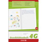 Brunnen 104499104 Story Notebook, A4, 16 Pages, Lined, Style 4G
