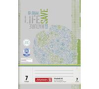 Brunnen 104510701 Recycling School Notebook A5 (16 Sheets, Single Booklet)
