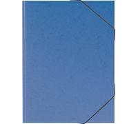 Brunnen 104708337 Portfolio Folder (A3, Cardboard, with Elastic Band) Blue