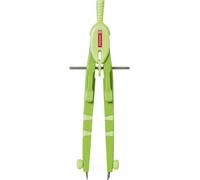 Brunnen 104954090 Spring Bow Compass Length 170 mm in Shatterproof Plastic Case
