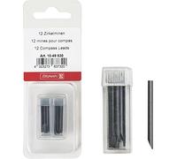 Brunnen 1049630 Compass Leads (for Standard Compass, 2 mm Diameter Pack of 12 (2 x Pack of 6))