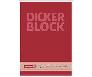 Brunnen A4 Writing Pad 60 g 100 Sheets Pack of 5