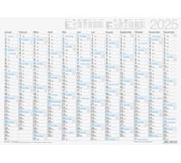 BRUNNEN Blackboard Calendar 2025 | A3 Landscape