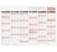 BRUNNEN Blackboard Calendar 2026 | A3 Landscape