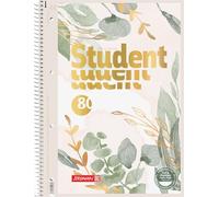 Brunnen Bloom Premium Student Notepad A4 80 Sheets / 160 Pages Ruled Style 27