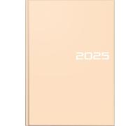 BRUNNEN Book Calendar Model 795 2025 | A5, Paper, Sand