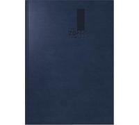 BRUNNEN Book Calendar TimeCenter Model 725 (2025), 2 Pages = 1 W 5, 352 Pages, Soft Cover, Dark Blue