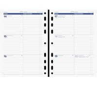 BRUNNEN Business 2024 Weekly Calendar 2 Pages = 1 Week A5 White