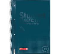 Brunnen College Notepad Premium Student Colour Code A4 Cover Sheet: Denim