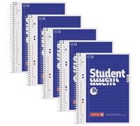 Brunnen Collegeblock Blocke Student A5 liniert