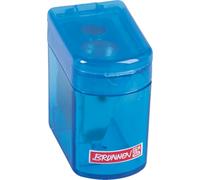 Brunnen Colour Code, 4 x 2.5 x 3.7 cm, 102983833 Sharpener Klicki with Dust Cap Double Sharpener - Blue/Azure