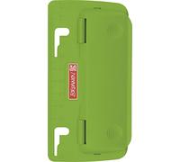 Brunnen Colour Code Office Pocket Hole Punch Hole Punch Plastic - 1/2 Sheets, Green