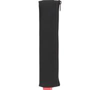 Brunnen Colour Code 104903590 Pencil Case with Elastic Strap 21 x 5 x 1 cm Suede Look Black/Onyx