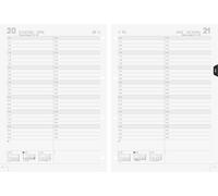 BRUNNEN Daily Replacement Calendar Model 787 (2025), 1 Page = 1 Day, A4, 416 Pages
