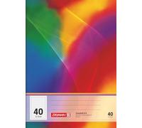 BRUNNEN Exercise Book, A4, ruling 40, 32 Sheets, Multi-Coloured