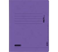 Brunnen Fact 102010560 Spiral File A4 Cardboard Plus, Purple)