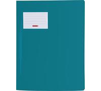 Brunnen Fact 102015056 Folder Polypropylene A4 Translucent Polypropylene Name Tag with Insert Pocket - Turquoise