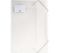 Brunnen Fact Folder Translucent Polypropylene Film Thickness 0.75 mm white
