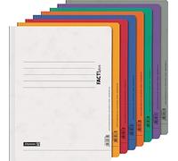 BRUNNEN Fact!Plus File Folder Set of 8 A4