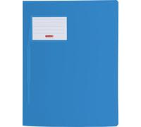 Brunnen Fact 102015033 File Folder A4 Polypropylene with Name Plate and Inside Slip Bag Azure Blue