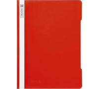 Brunnen File Folder/Plastic Folder A4 PVC Film red