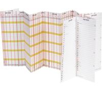 BRUNNEN Holiday Planner (2025) "Planorama" 1 Page = 15 Months