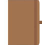 BRUNNEN Kompagnon Book Calendar Model 791 66 (2025), 2 Pages = 1 W 5, 144 Pages, PU Cover, Flexible, Brown