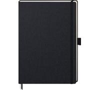 Brunnen Kompagnon Non-Lined Notebook Lineature 20 96 Pages Black 21 x 29.4 cm