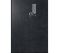BRUNNEN Monthly calendar TimeCenter model 726 2024, 2 pages = 1 month A5, black