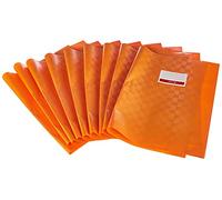 Brunnen Notebook Cover A4 Orange Film with Shield Pack of 10
