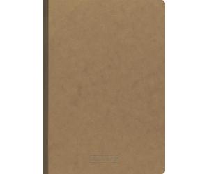 Brunnen Notebook Factplus Flexible Brown A4 Squared 96 Sheets