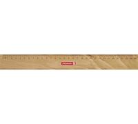 Brunnen Office and School Ruler, 30 CM, wood, beech