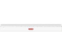 Brunnen Office, School, Ruler, 30 CM, Polystyrene, Transparent