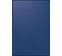 BRUNNEN Pocket Calendar Model 723 2025 | A7, Plastic, Dark Blue